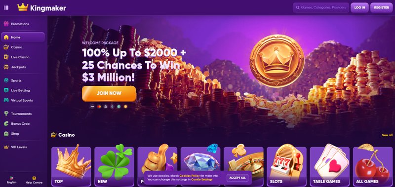 Guide to kingmaker casino bonus